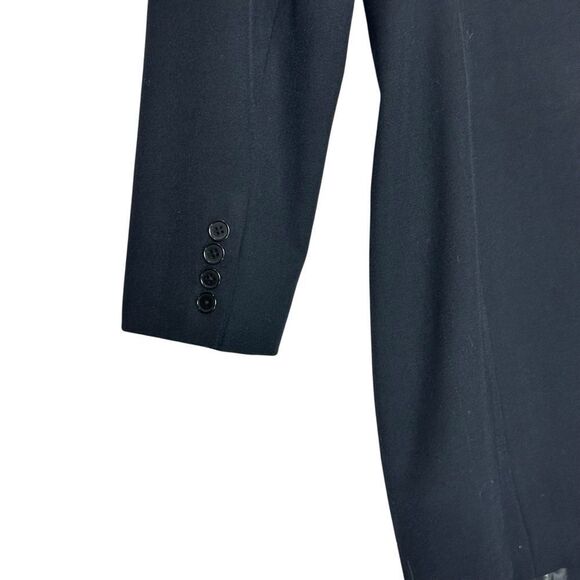 Ralph Lauren Vintage Wool Velvet Collar Long Equestrian Riding Jacket| Size 10P - Picture 7 of 12